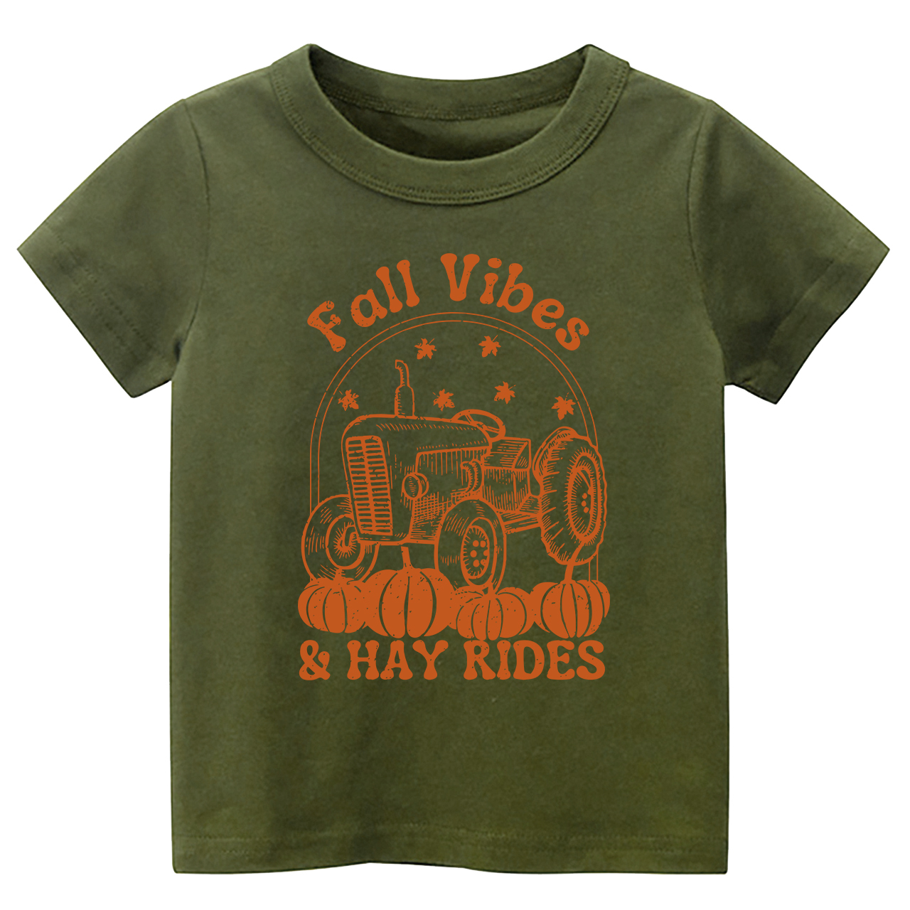 Fall Vibes And Hayrides Kids Shirt
