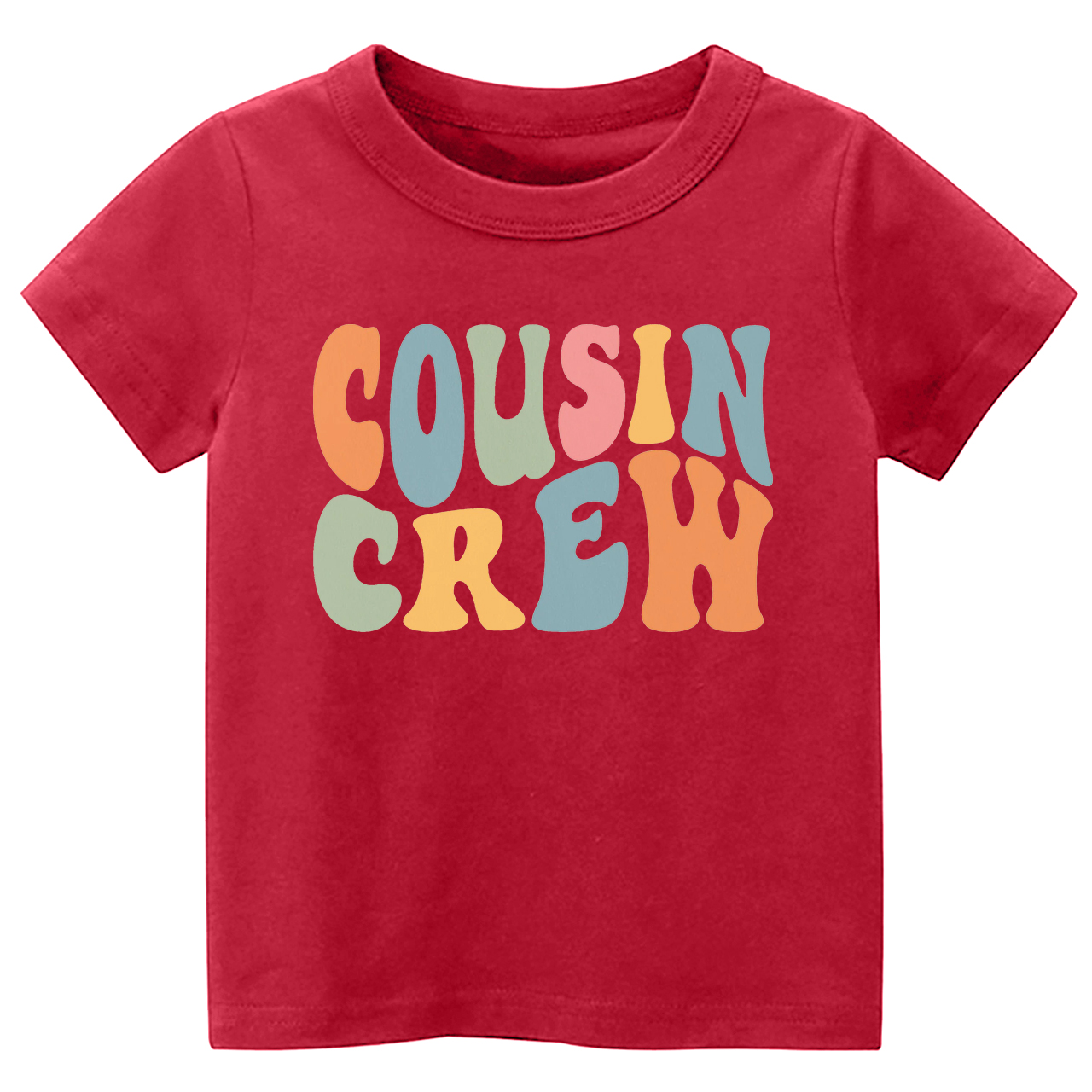 Retro Cousin Crew Shirts For Kids