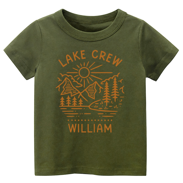 Custom Lake Crew Kids Shirt 