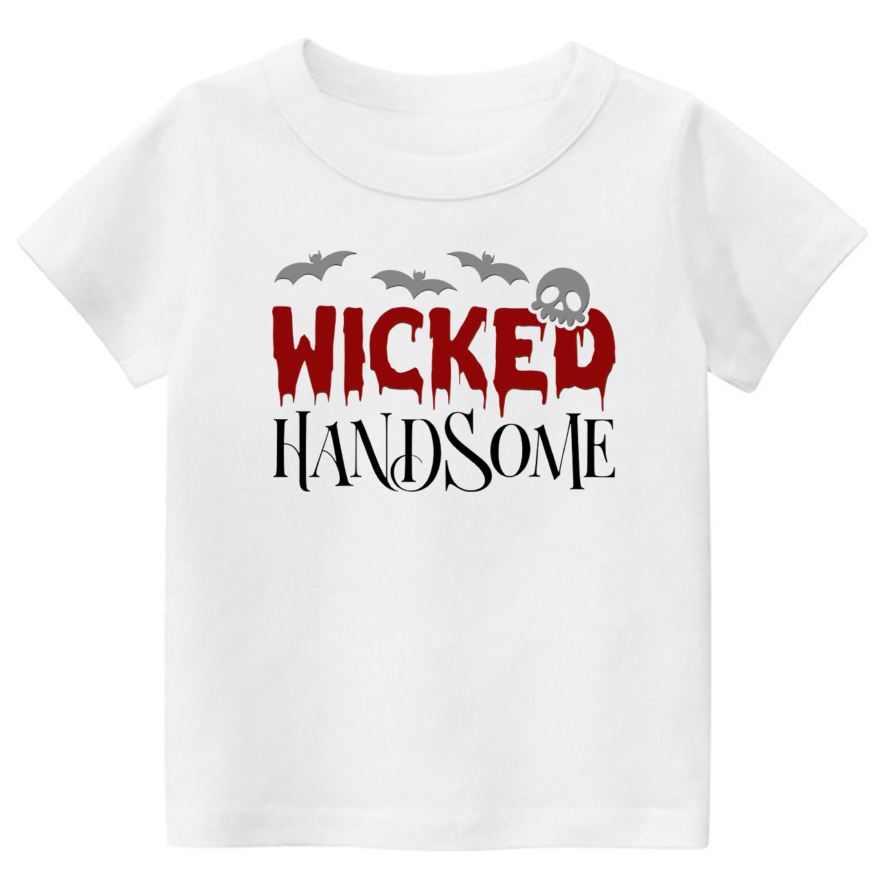 Halloween Wicked Handsome Kids Shirt 