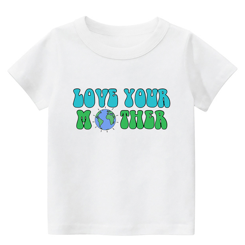 Love Your Mother Earth Day Kids T-Shirt