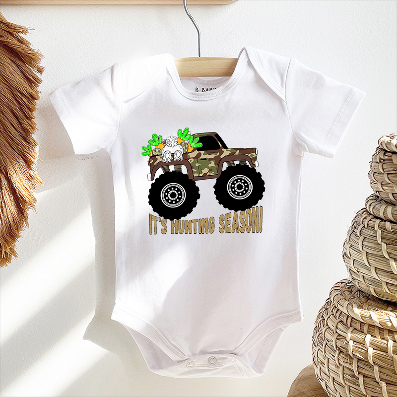 It's Hunting Season Baby Bodysuit