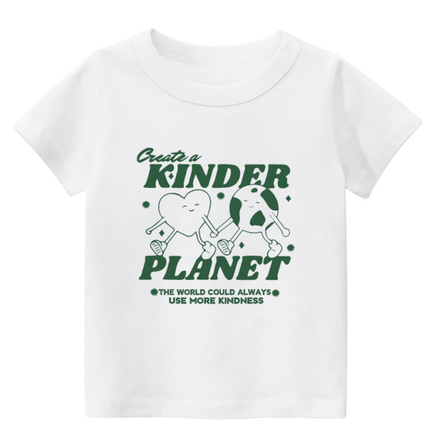 Create A Kinder Planet Kids T-Shirt