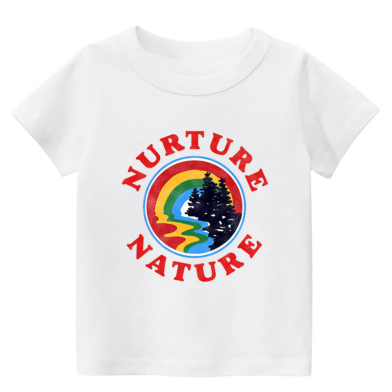 Nurture Nature Earth Day Kids T-Shirt
