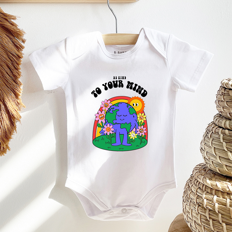 Be Kind To Your Mind Bodysuit For Baby