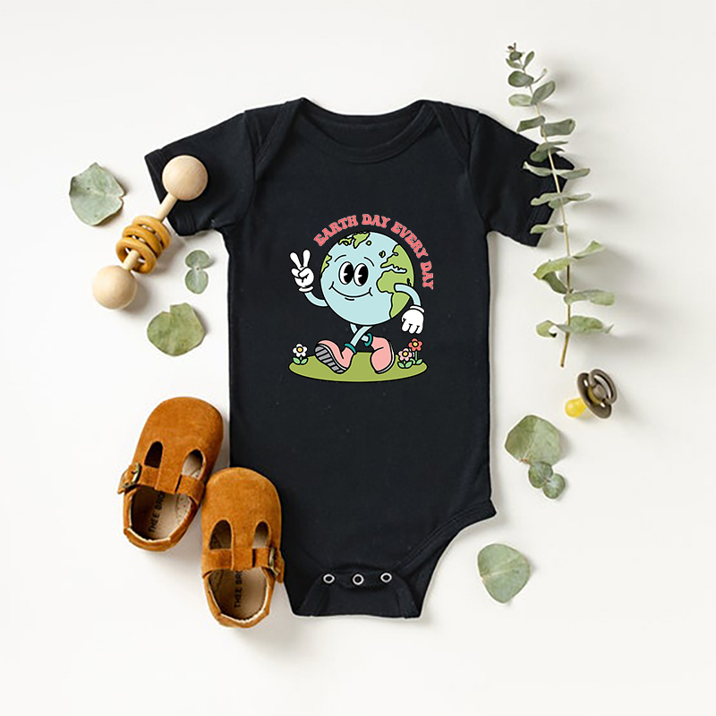 Earth Day Every Day Yeah Bodysuit For Baby