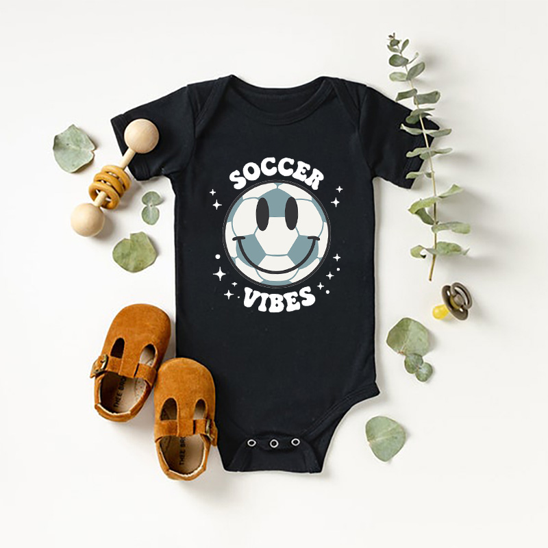 Soccer Vibes Bodysuit For Baby