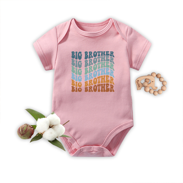 Retro Big Brother Baby Bodysuit