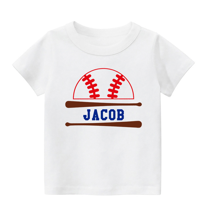 [Copy]Personalized Baseball Bat Kids Shirt