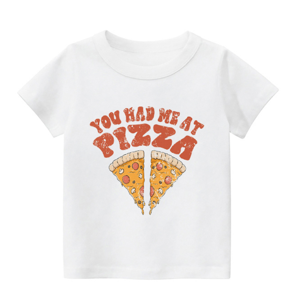 You Had Me At Pizza Kids Shirt