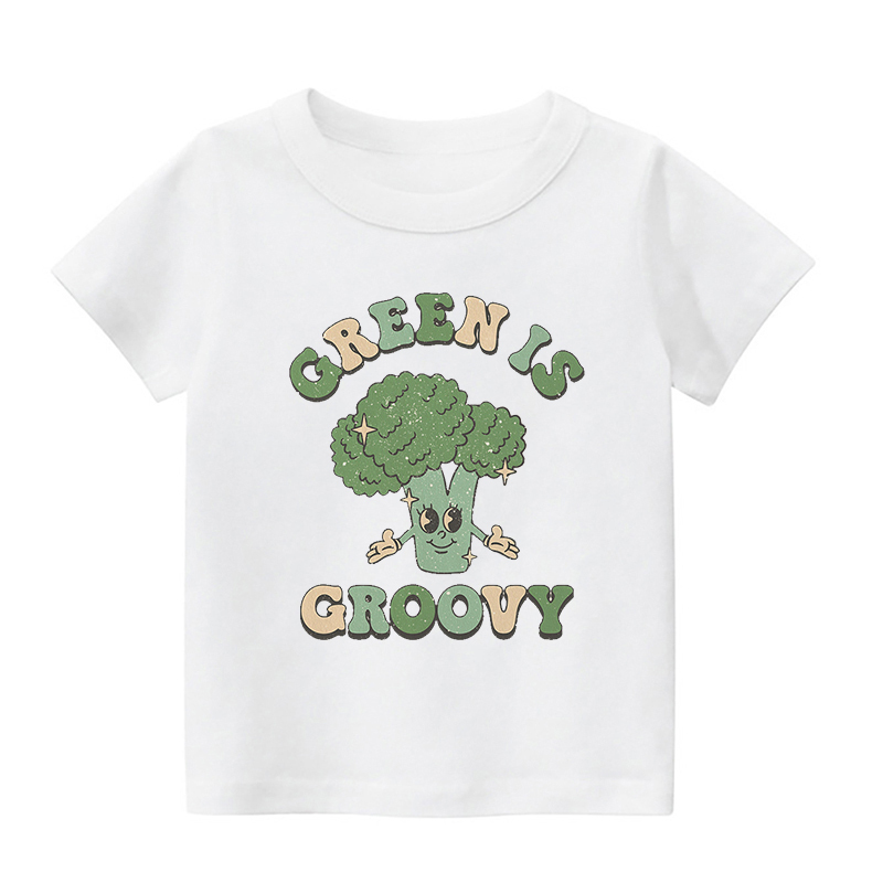 Green Is Groovy Kids Shirt
