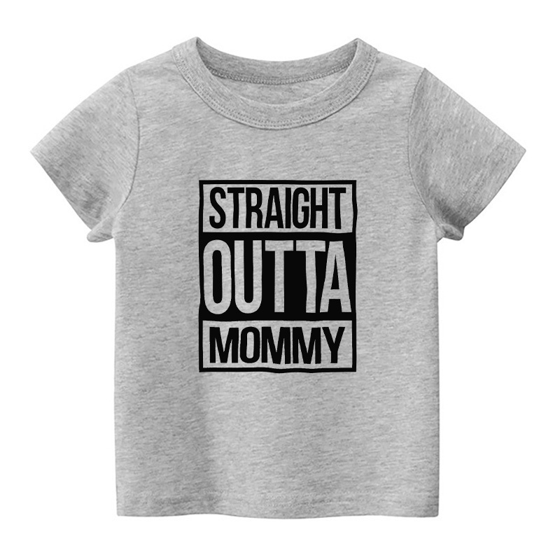Straight Outta Mommy Kids Shirt