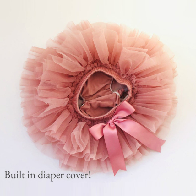 Personalized Flower Vine Name Tutu Baby Girl Oufit Set