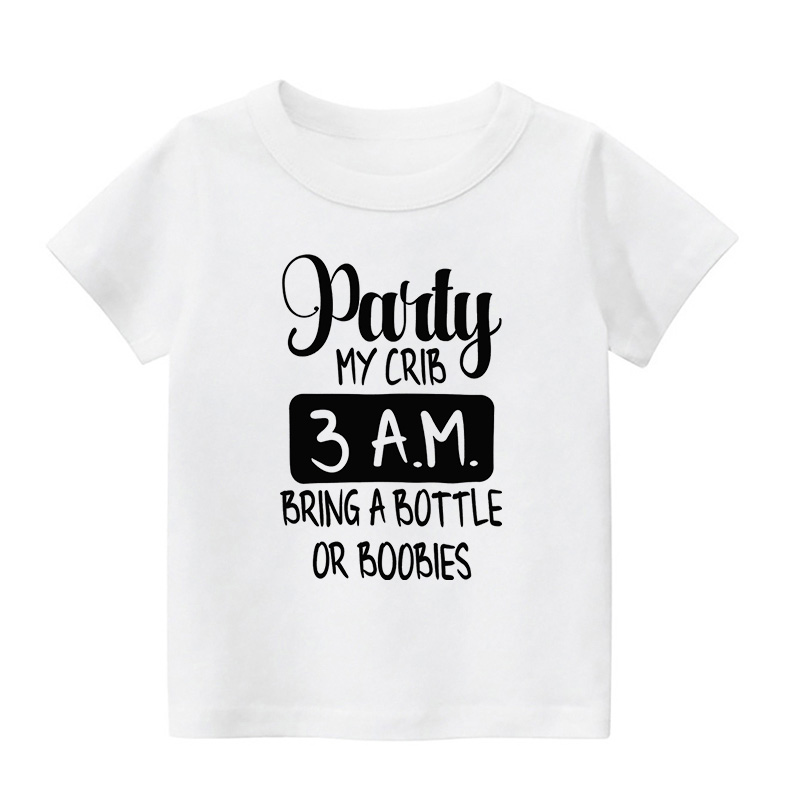 Party At My Crib Kids Shirt