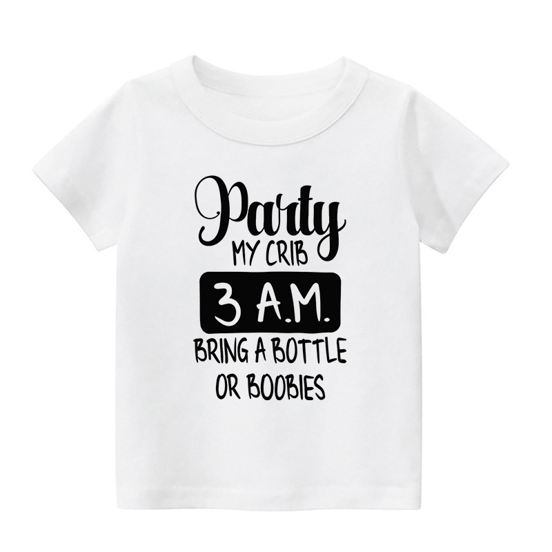 Party At My Crib Kids Shirt