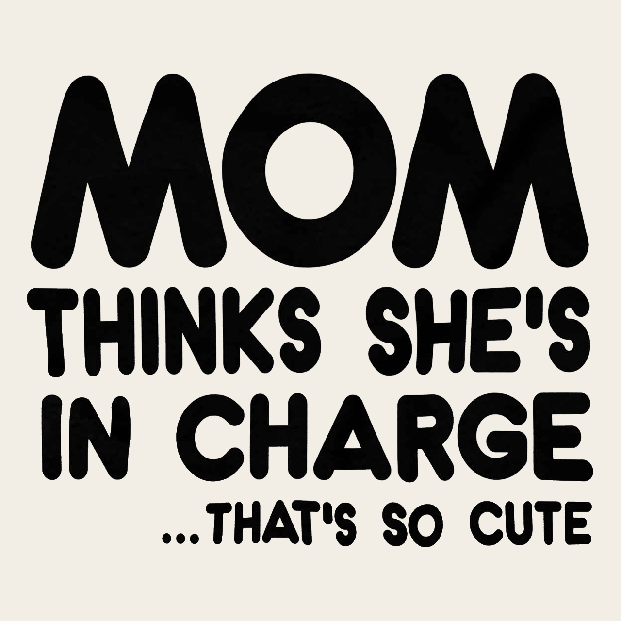 Mom In Charge Kids Shirt