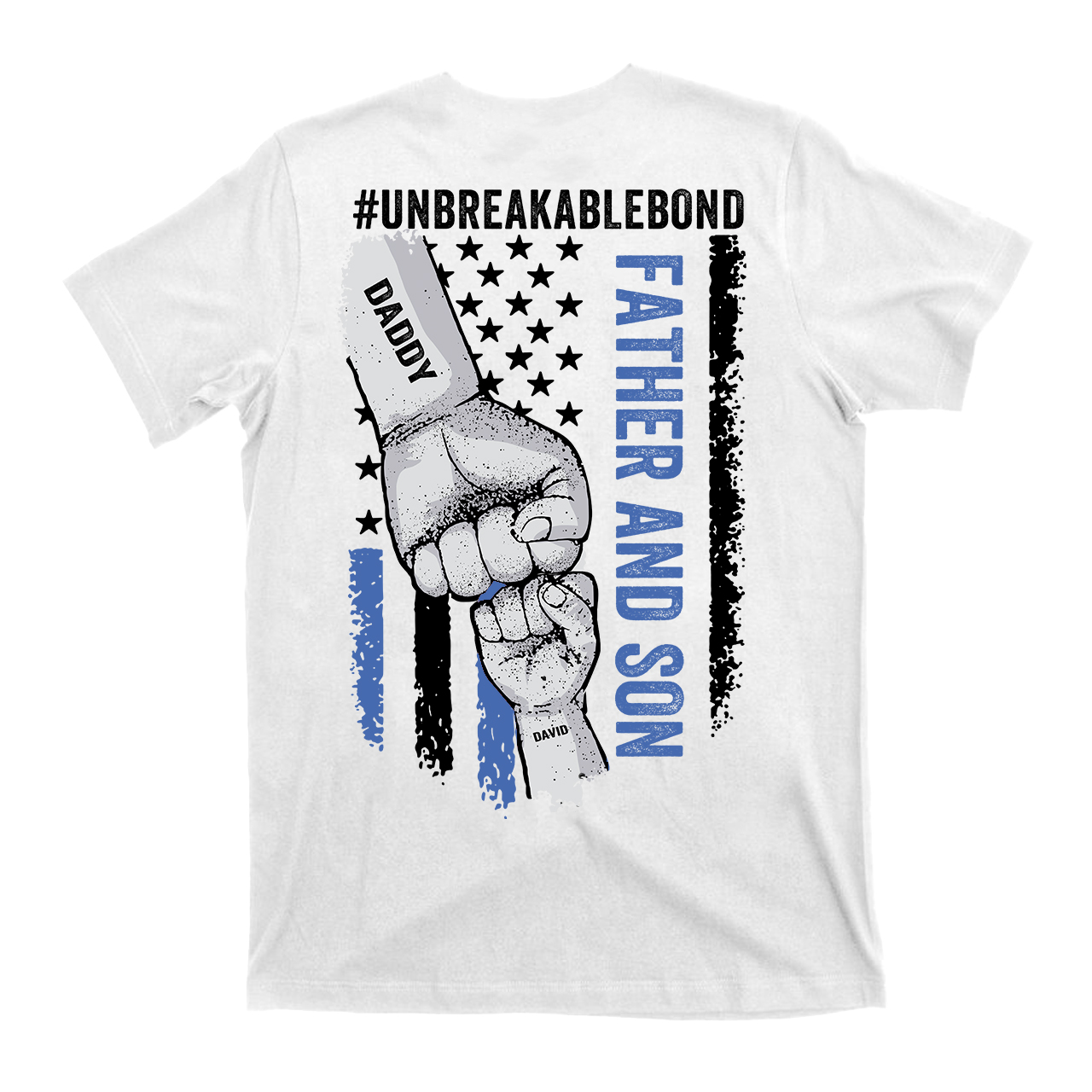  Personalized Unbreakable Bond Father's Day Shirt