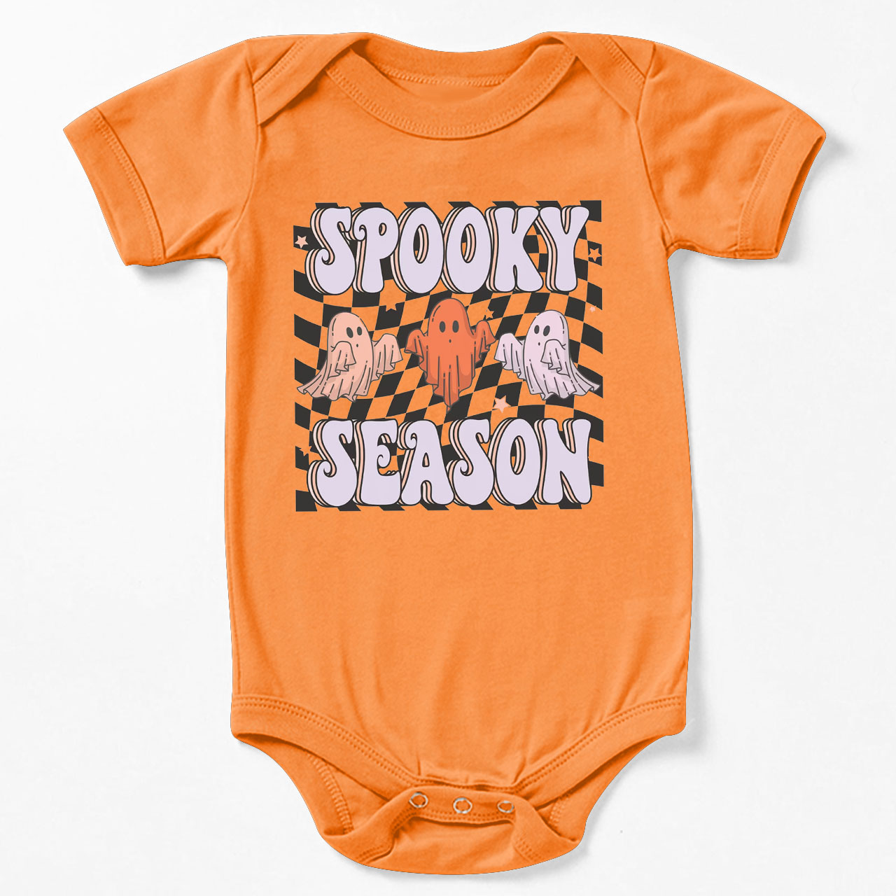 Spooky Season - Retro Halloween Baby Bodysuit