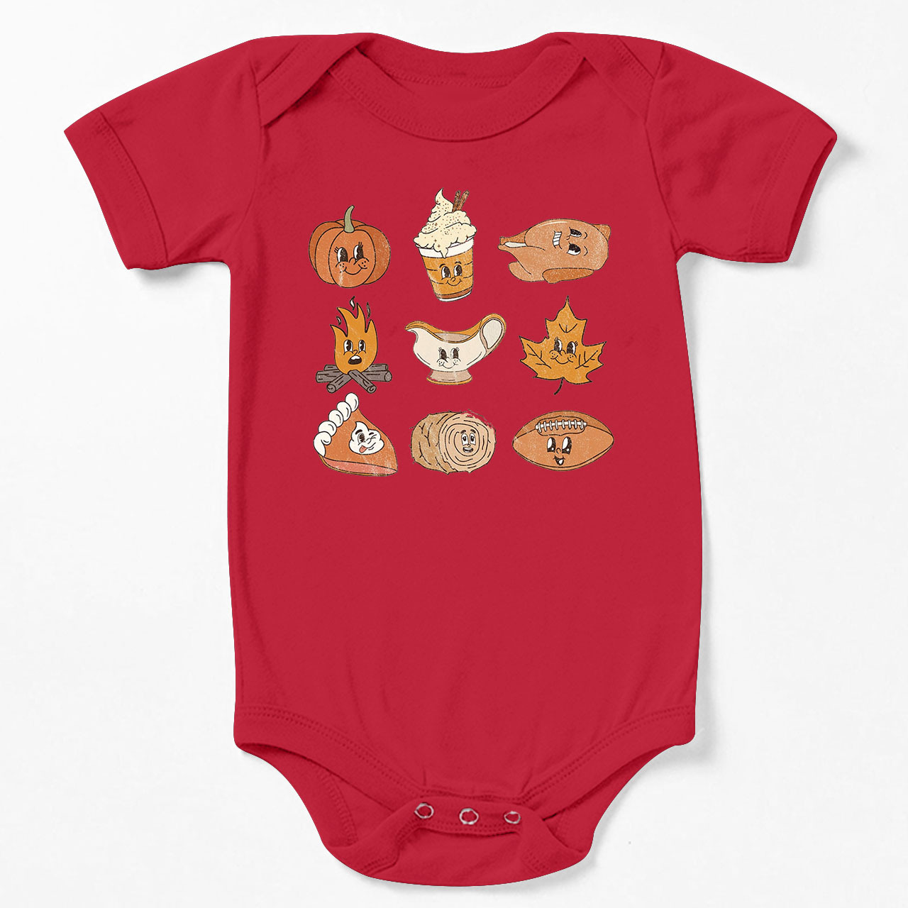Autumn Natural Halloween Baby Bodysuit