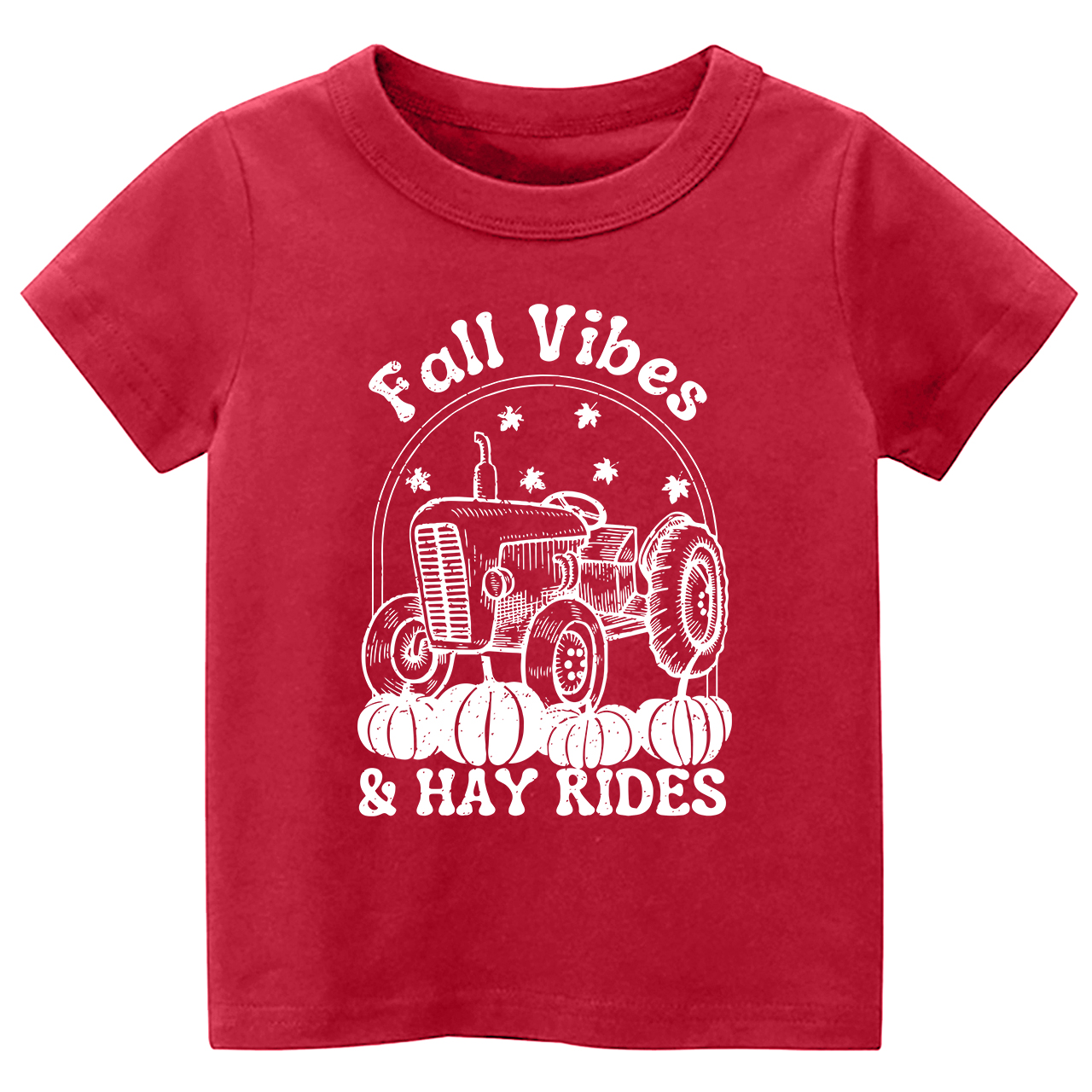 Fall Vibes And Hayrides Kids Shirt