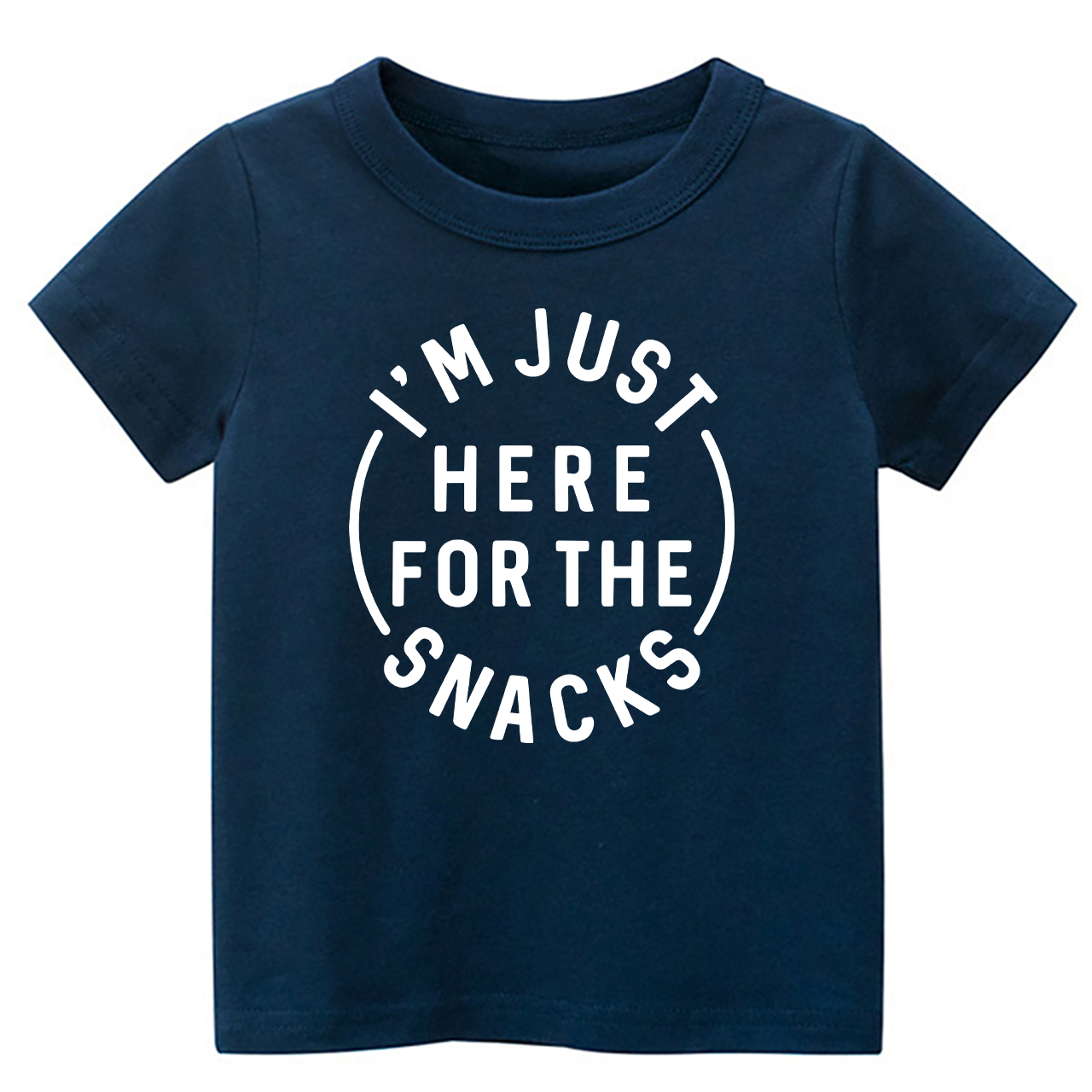 I'm Just Here For The Snacks Shirts For Kids