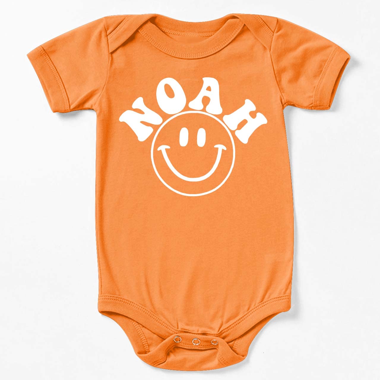 Custom Nickname Happy Bodysuit For Baby