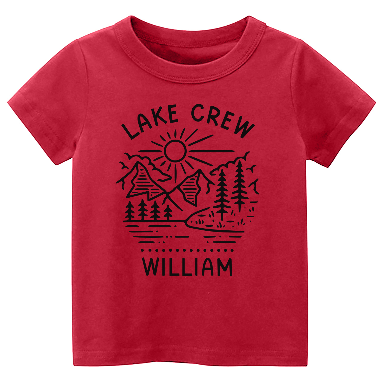 Custom Lake Crew Kids Shirt 