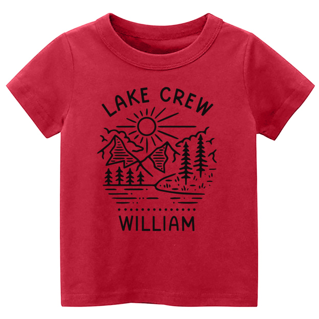 Custom Lake Crew Kids Shirt 