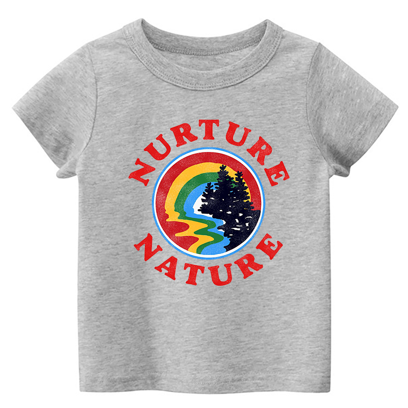 Nurture Nature Earth Day Kids T-Shirt