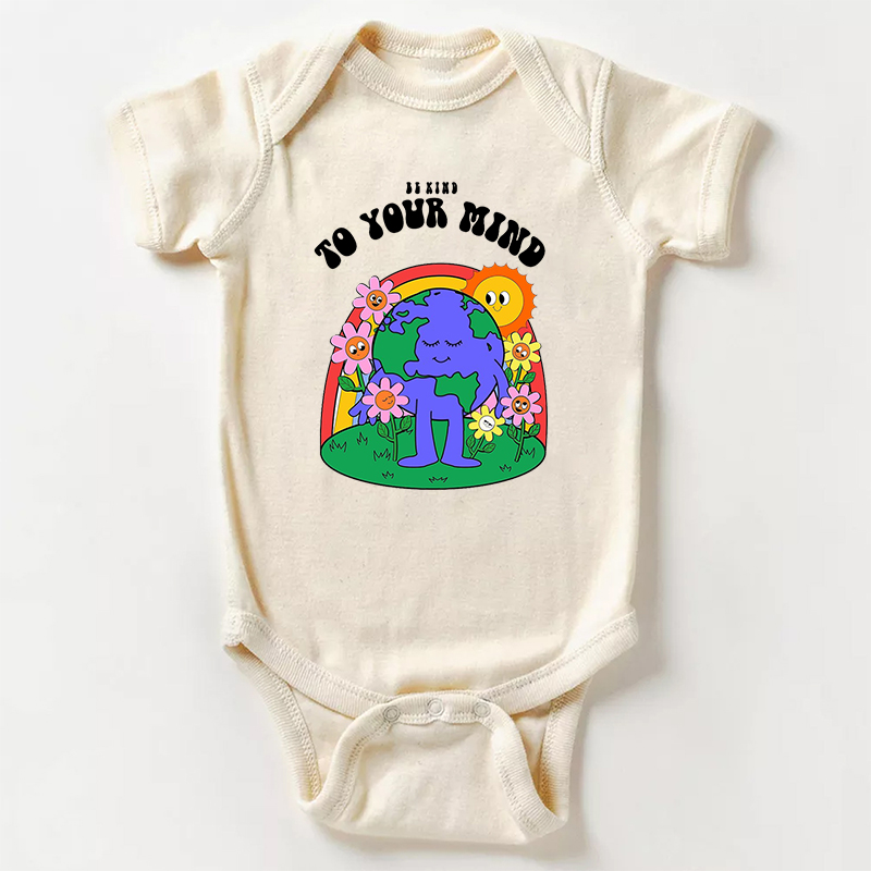 Be Kind To Your Mind Bodysuit For Baby