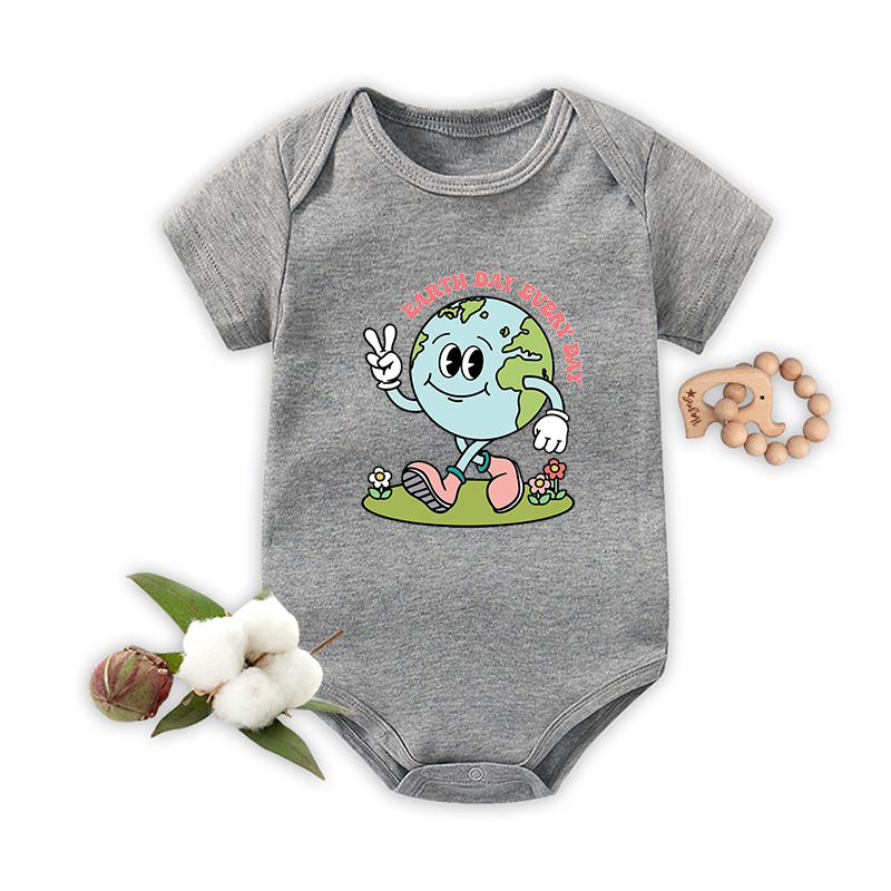 Earth Day Every Day Yeah Bodysuit For Baby