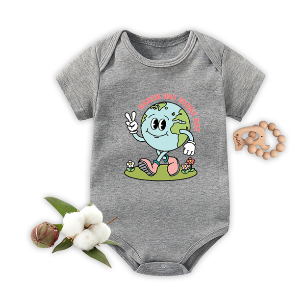 Earth Day Every Day Yeah Bodysuit For Baby