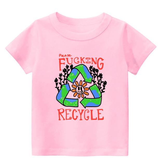 Please F**king Recycle Toddler Shirt