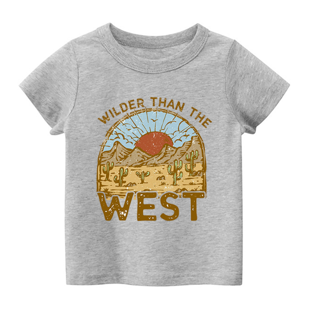 Wilder Than The West Toddler Shirt