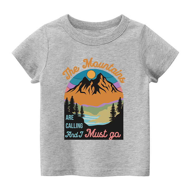 The Mountains Are Calling Toddler Shirt