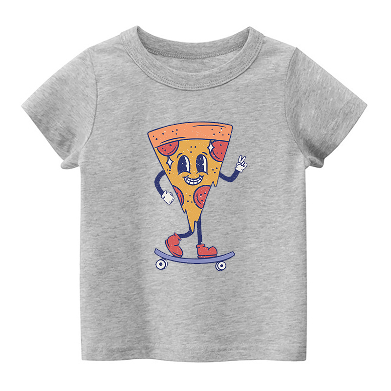 Skating Pizza Kids Shirt