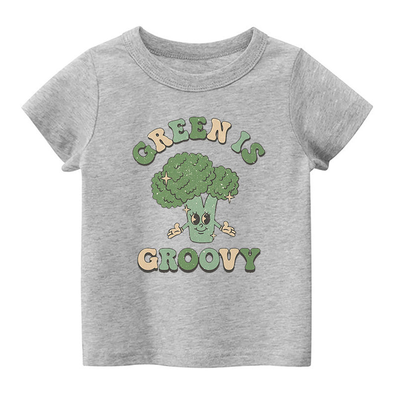 Green Is Groovy Kids Shirt