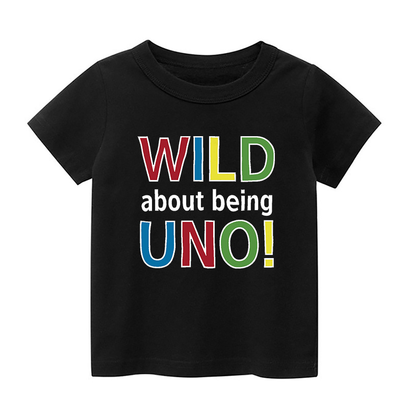 Wild About Being UNO Kids Shirt 7 Sale-Beepumpkin™
