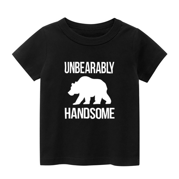 Unbearably Handsome Kids Shirt