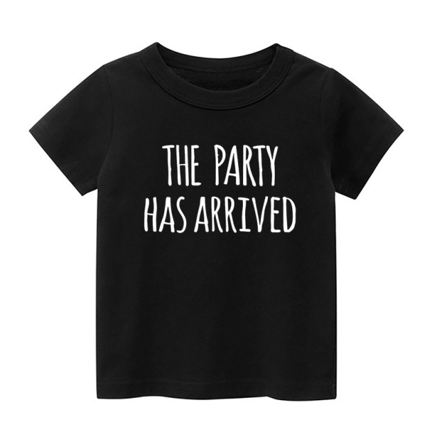 The Party Has Arrived Kids Shirt