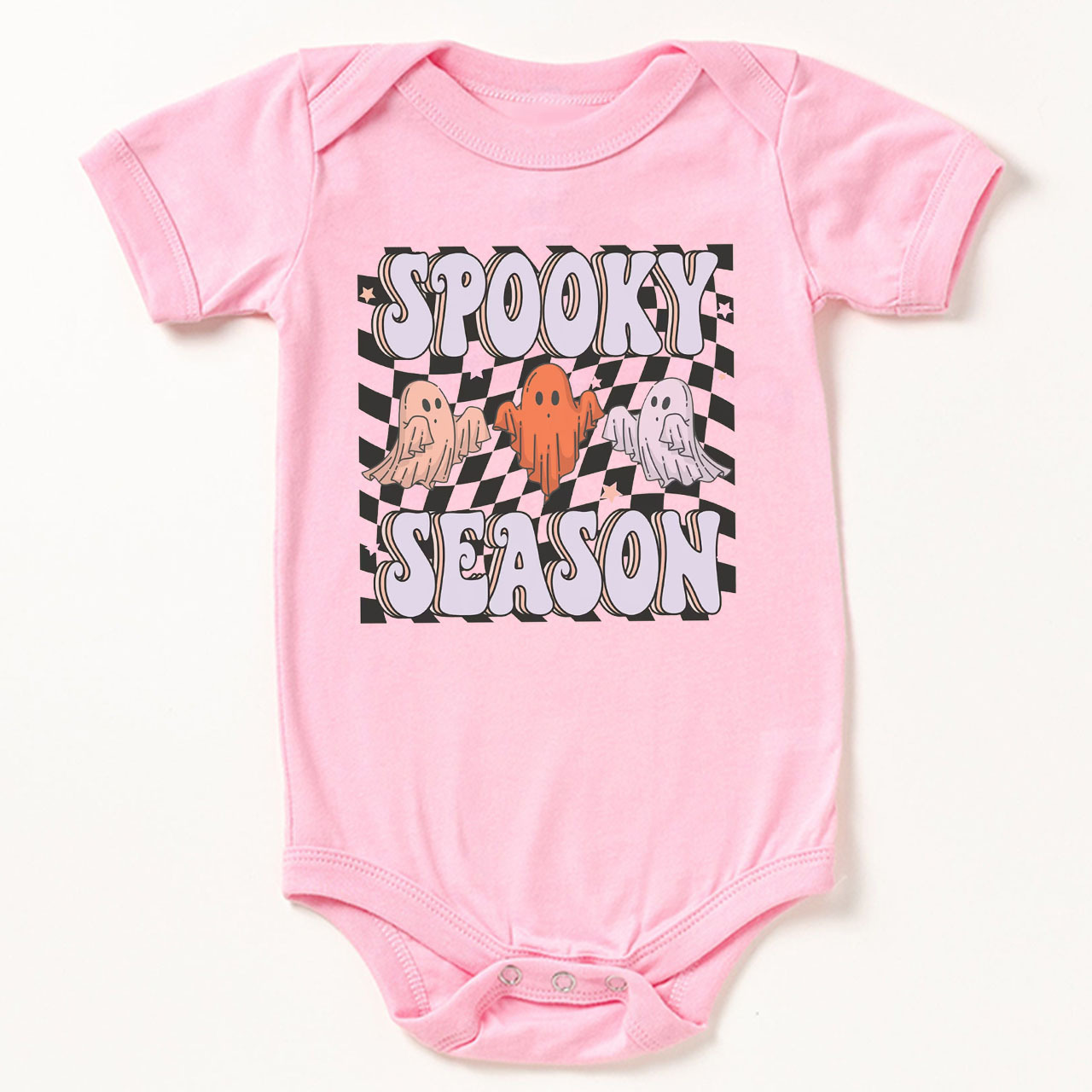 Spooky Season - Retro Halloween Baby Bodysuit