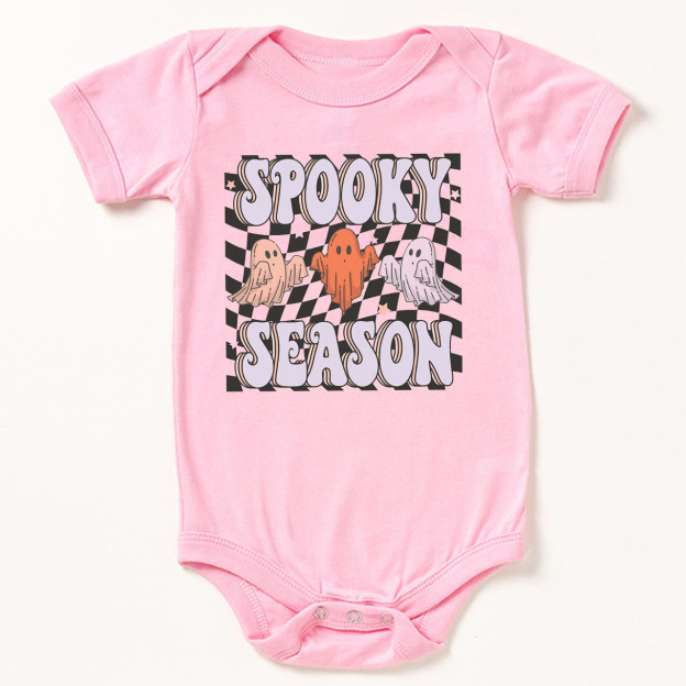Spooky Season - Retro Halloween Baby Bodysuit