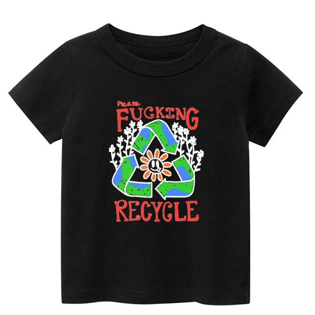 Please F**king Recycle Toddler Shirt