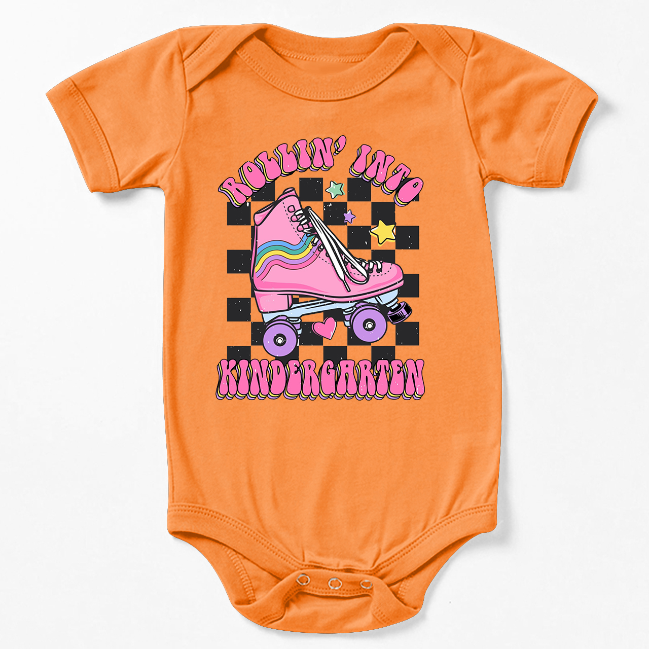 Rollin Into Kindergarten Back To School Bodysuit
