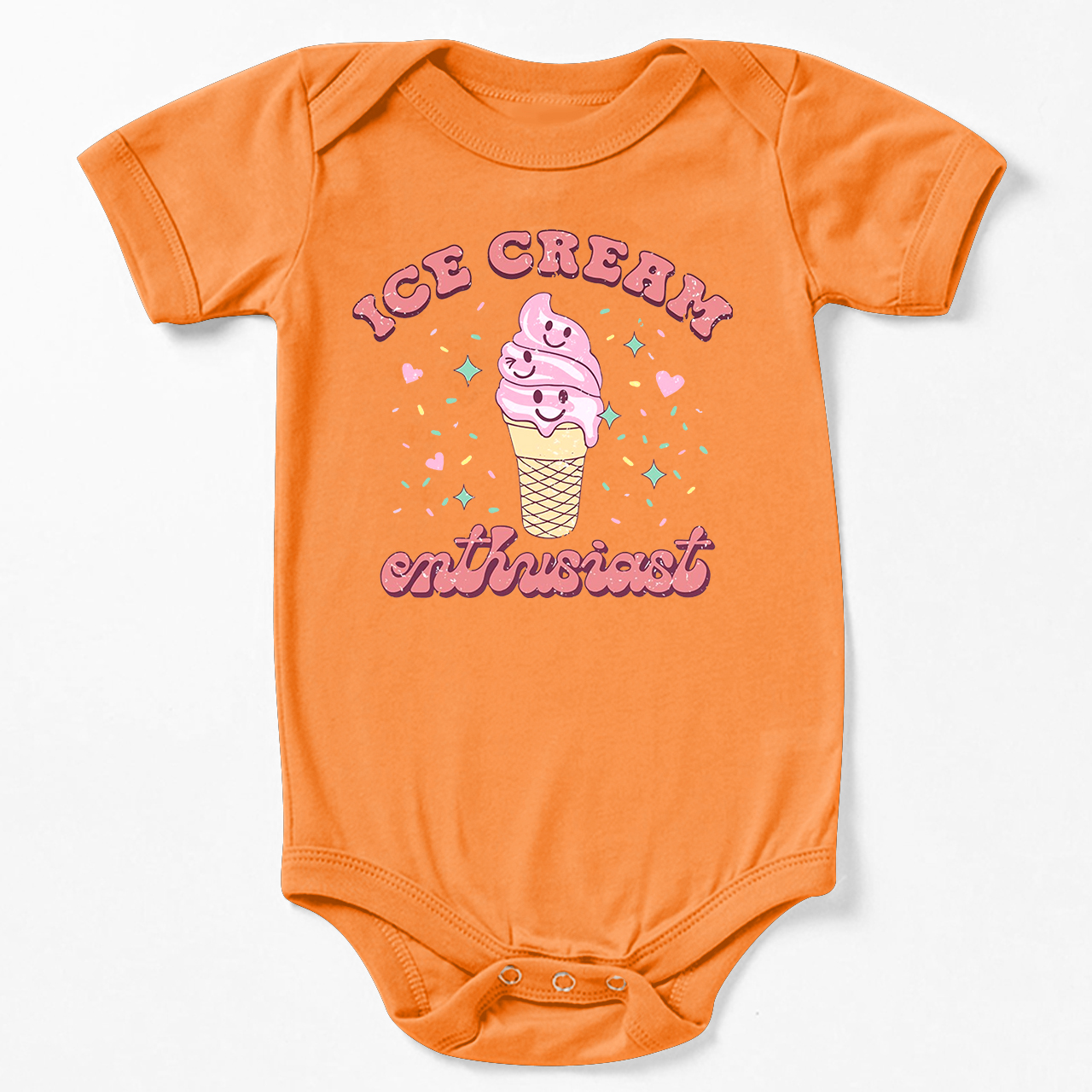 Ice Cream Enthusias Bodysuit