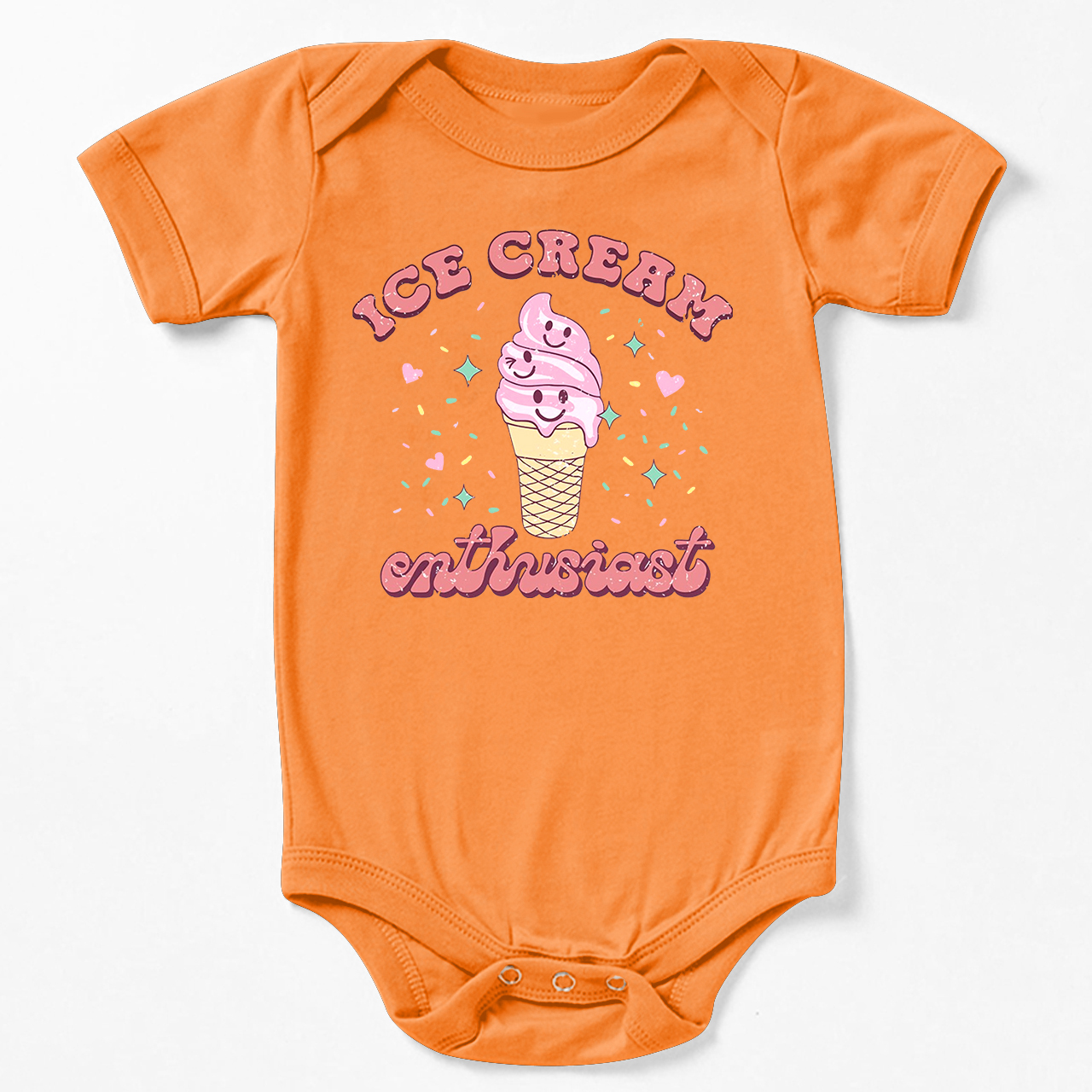 Ice Cream Enthusias Bodysuit