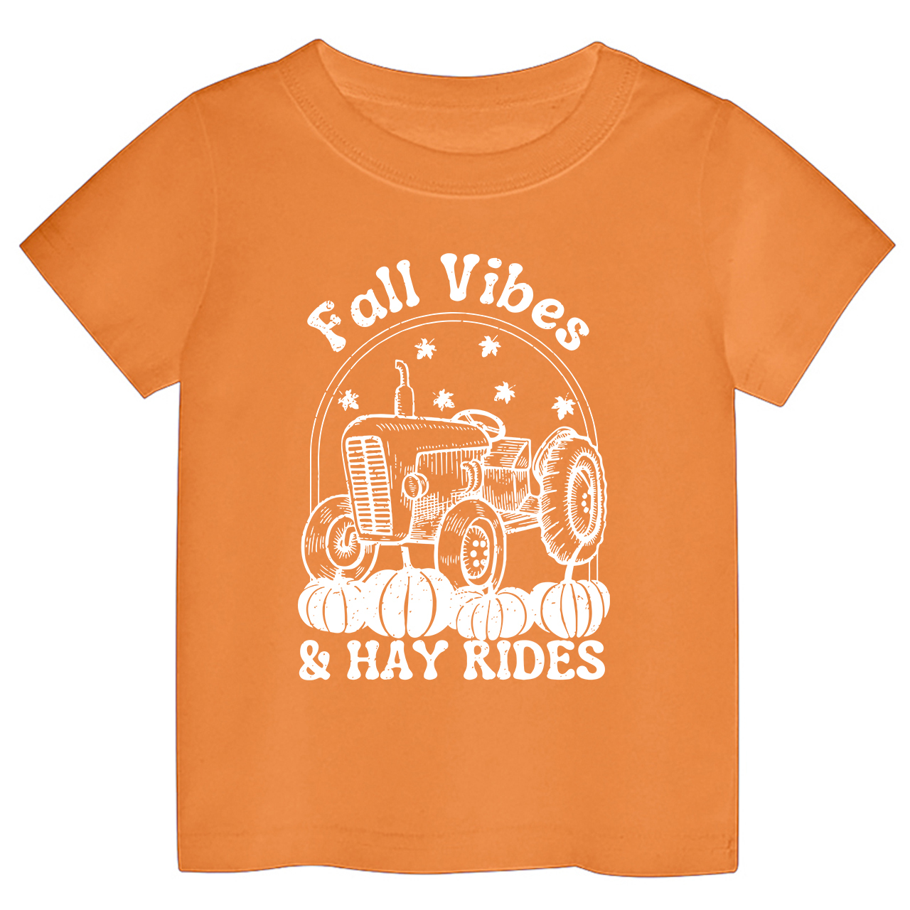 Fall Vibes And Hayrides Kids Shirt