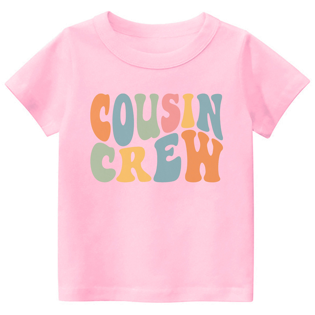 Retro Cousin Crew Shirts For Kids