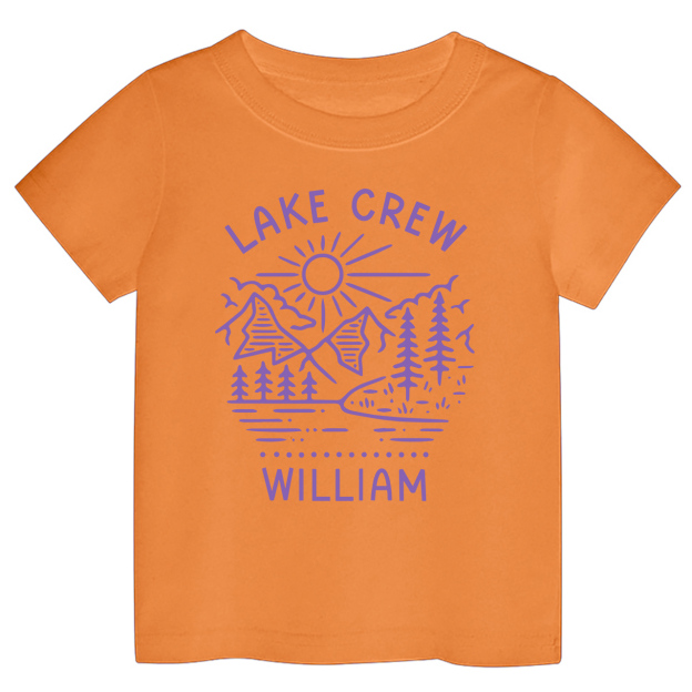 Custom Lake Crew Kids Shirt 