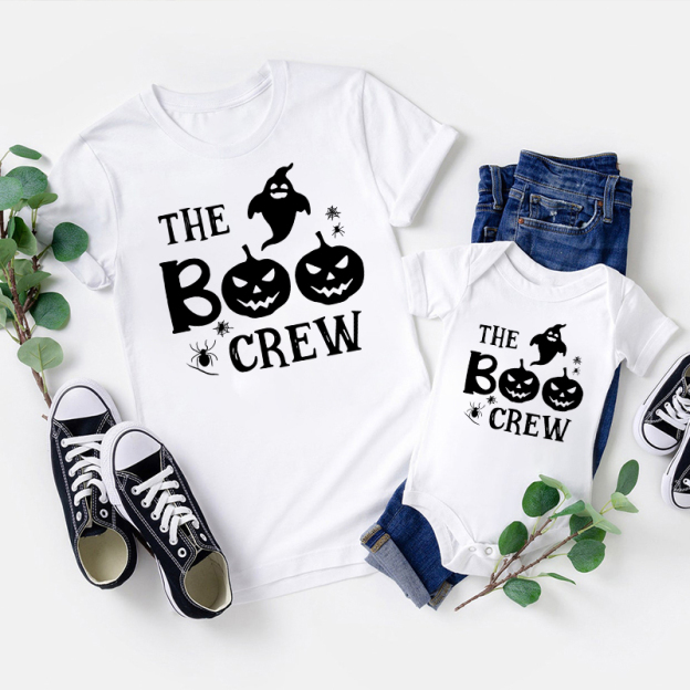 The Boo Crew Halloween Family Matching Shirt 